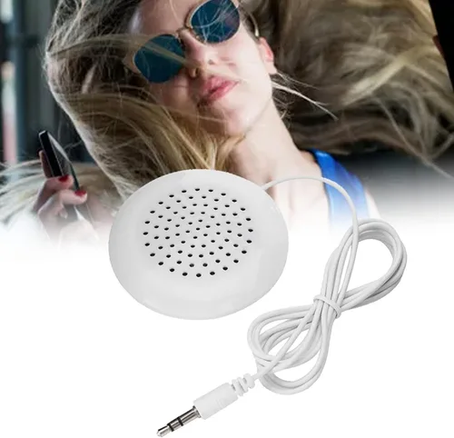 Vista 7 de GOWENIC Mini altavoz estéreo portátil, nuevo altavoz de almohada suave DIY con HD y sonido suave único, 0.138 in para MP3 MP4 teléfono reproductor