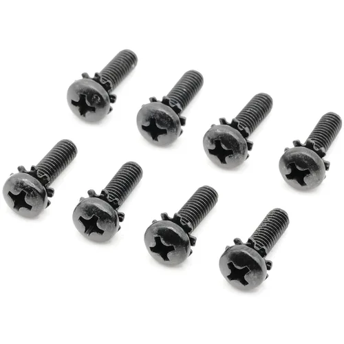 Vista 10 de ReplacementScrews Tornillos M4 de 0.551 in compatibles con muchos soportes de TV LG, juego de 4