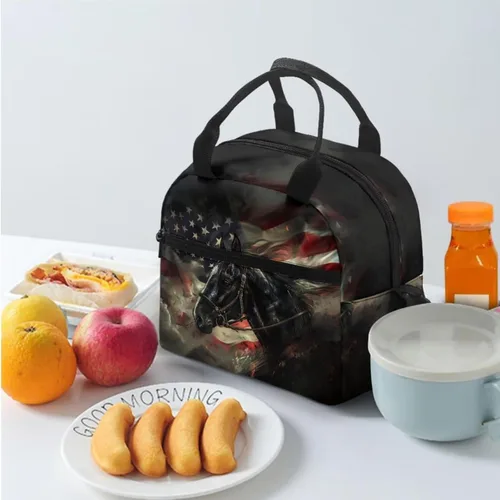 Vista 4 de Rnyleeg Mochilas para niños, 3 en 1, juego de bolsas escolares con bolsa de almuerzo, estuche para lápices, tamaño único, mochila universitaria
