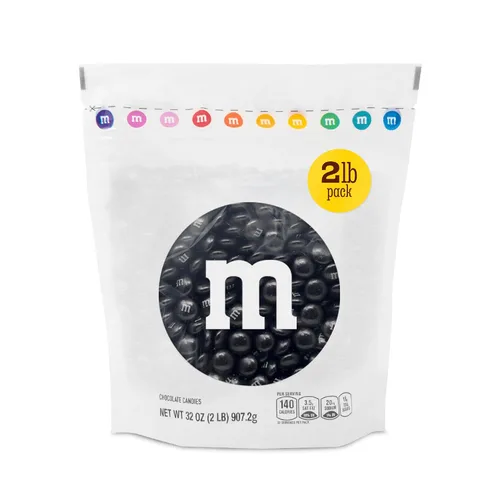 Vista 13 de M&M's - Bolsa de dulces de un solo color, de chocolate con leche, a granel.