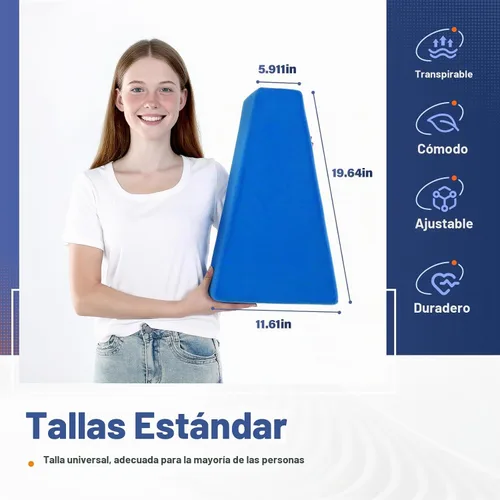 Vista 5 de Almohada de abducción de cadera - Almohada para cirugía de reemplazo de cadera para soporte de piernas y prevención de luxación - Adecuado