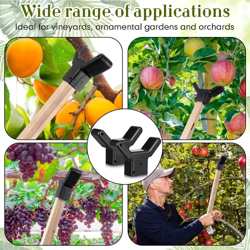 Vista 6 de Yungyan 2 soportes para árboles, soporte de plástico para ramas de frutas, soporte para árbol que evita que se rompan para viñedos, jardines
