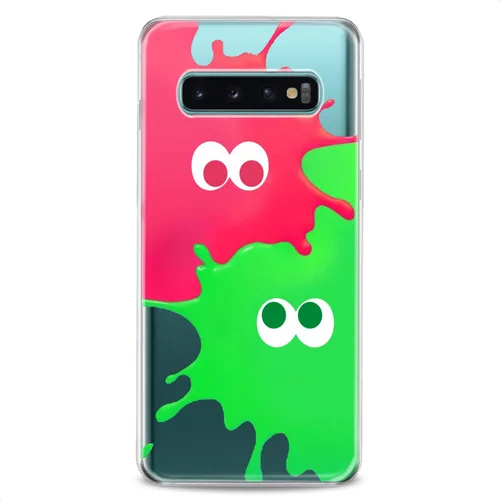 Vista 5 de Funda compatible con Samsung S24 S23 FE S22 Plus S21 Ultra S20+ S10 Note 20 S10e S9 Caras abstractas Diseño lindo Glam Abstracción Monsters Flexible