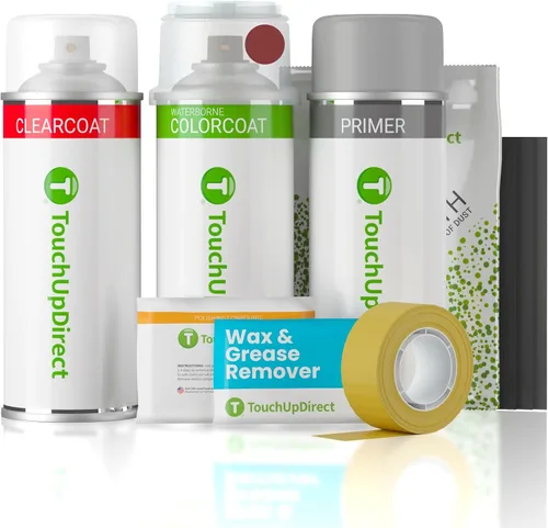 Vista 39 de TouchUpDirect RBG Azul Ártico Metálico Compatible con Pintura de Retoque Exact Match para Nissan, Kit Esencial en Aerosol