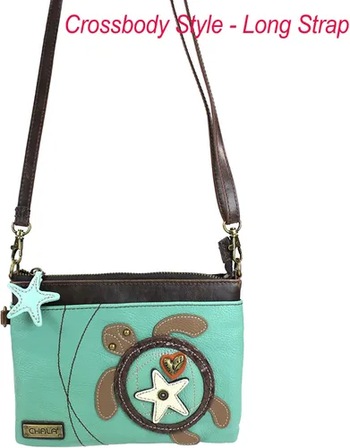 Vista 3 de CHALA Mini bandolera/bolso con correa convertible elegante, compacto, versátil