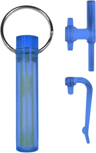 Vista 3 de GEAR AID Ni Glo 2” UV Rechargeable Glowing Keychain – Multi-Purpose Glow-in-the-Dark Accessory for Camping