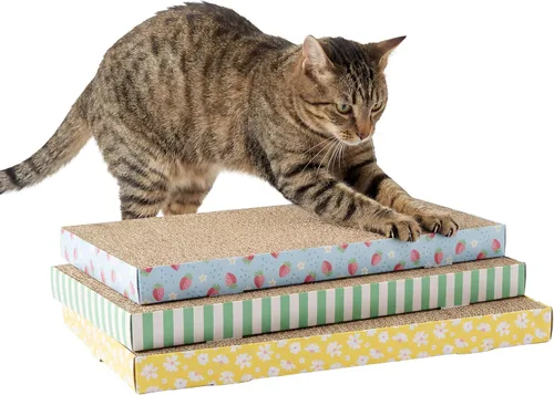 Vista 10 de Kitty City Clip rascador para gatos sobre la puerta – Soporte vertical para rascador para gatos – Protege muebles y puertas – Se adapta a la mayoría