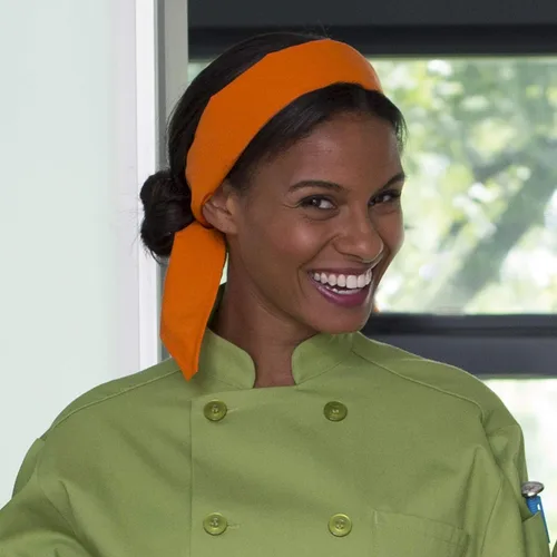 Vista 6 de Uncommon Threads Bufanda unisex de cocinero y chef para uniforme de restaurante