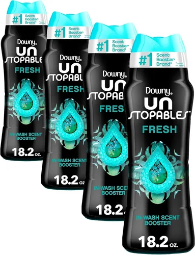 Vista 57 de Downy Unstopables - Perlas potenciadoras de aroma de lavandería para lavadora, exuberante, 10 onzas (paquete de 4)