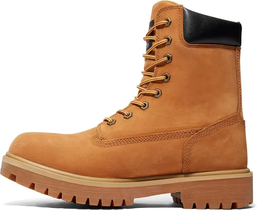 Vista 7 de Botas para hombre Timberland PRO 26011, ajuste directo, caña de 8 pulgadas, punta blanda Trigo-2024 Nuevo