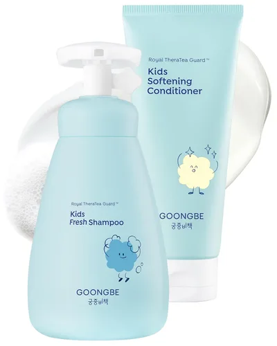 Vista 10 de GOONGBE Acondicionador Suavizante para el Cabello para Niños - Acondicionador Coreano para Cabello Brillante para Niños con Cabello Débil