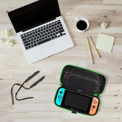 Vista 41 de daydayup Switch Carrying Case Compatible with Nintendo Switch 2, with 24 Games Cartridges Protective Hard Shell Travel Carrying Case Pouch for