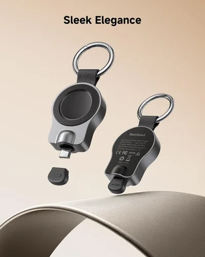 Vista 7 de Cargador portátil giratorio para Galaxy Watch Ultra/8, no para reloj 9