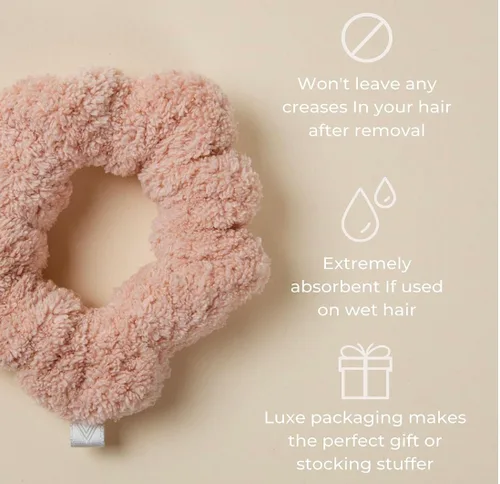 Vista 6 de VOLO Diadema y pulseras de spa - Soporte para el cabello de maquillaje, detiene las gotas de agua - Paquete