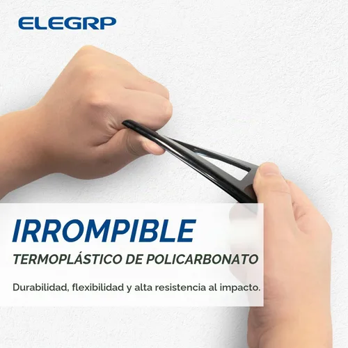 Vista 4 de ELEGRP Placa de pared decorativa para receptáculo, cubiertas decorativas de 1 gang de tamaño mediano, placas frontales de policarbonato irrompibles