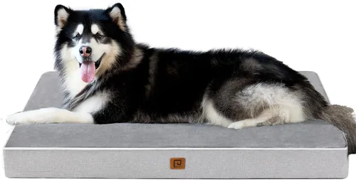 Vista 13 de EHEYCIGA Cama ortopédica de espuma viscoelástica para perros de 30 x 20 pulgadas, cama impermeable para mascotas para perros medianos, alfombrilla