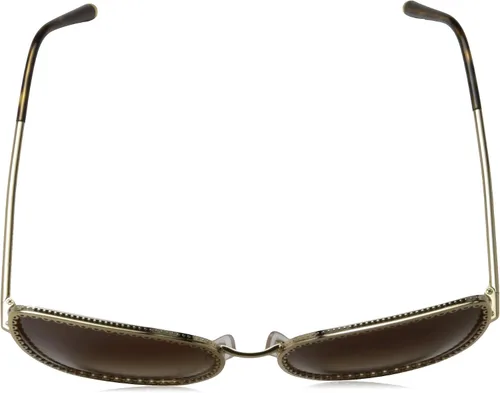 Vista 4 de DolceGabbana DG2212 - Gafas de sol 0213-61 para mujer marco dorado degradado marrón DG2212-02-13-61 Oro