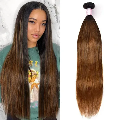 Vista 34 de Beauty Forever Yaki - Extensiones de cabello humano virgen mongol sin procesar, grado 12A, 3 paquetes de cabello humano virgen mongol sin procesar