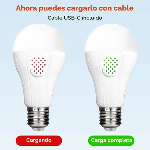 Vista 6 de Neporal MagicGlow - Bombillas recargables con control remoto, funciona con pilas, no necesita tomacorriente, alimentadas por USB, regulables
