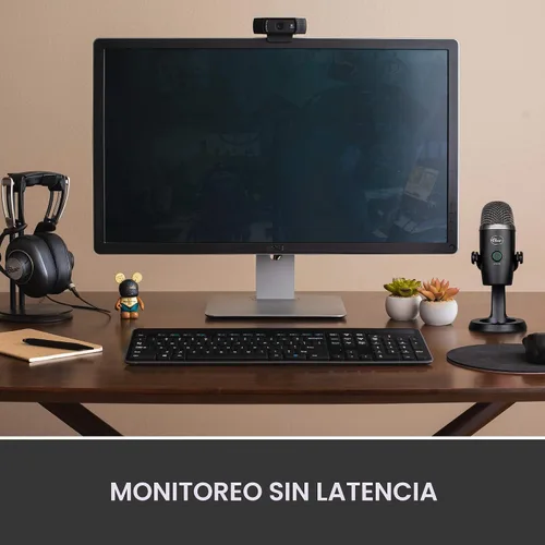 Vista 7 de Logitech for Creators Blue Yeti Nano - Micrófono USB para juegos, transmisión, podcasting, Twitch, YouTube, Discord, grabación para PC y Mac, Plug &