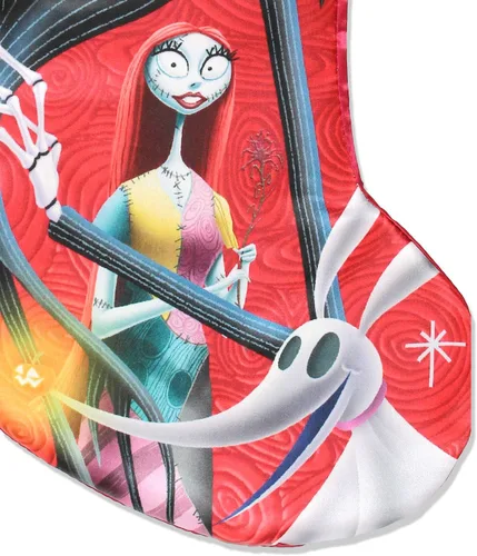 Vista 6 de Kurt S. Adler Disney The Nightmare Before Christmas Jack and Sally Stocking
