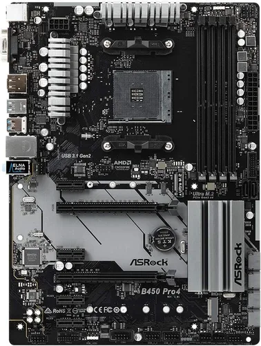 Vista 2 de ASRock Placa base ATX (B450 PRO4)