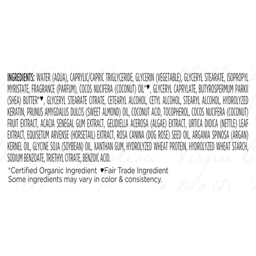 Vista 9 de Tratamiento sin enjuague de aceite de coco 100% virgen Shea Moisture, 8 onzas
