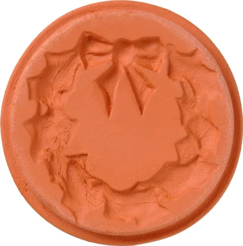Vista 15 de JBK Pottery Sellos de Galletas de Terra Cotta para Hornear, Seguros para Horno y Lavavajillas - Cortador de Galletas, Moldeador, Prensa de Sellos