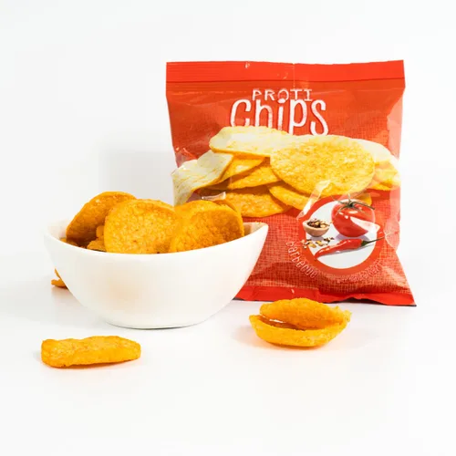 Vista 7 de ProtiFit Chips de proteína para barbacoa, 0.53 oz de proteína, 0.14 oz de carbohidratos netos, bajas en calorías, 1.31 oz (paquete de 7)