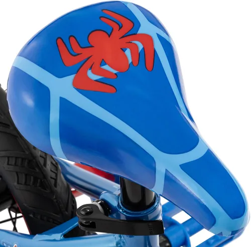Vista 6 de Huffy Disney and Marvel 12/16 Inch Boys Bikes, Multiple Color Options Azul Spidey y sus increíbles amigos
