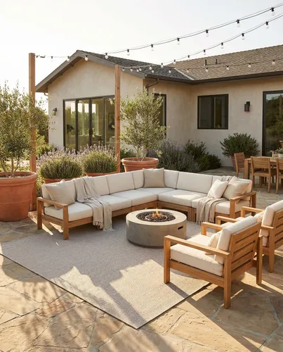 Vista 23 de Rugs.com Outdoor Solid Collection - Alfombra de pelo plano beige de 2 x 3 pulgadas, perfecta para entradas, cocinas, rincones de desayuno, piezas