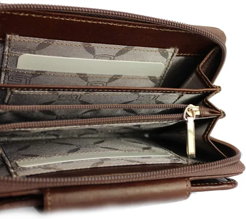 Vista 5 de GIUDI Cartera de mujer tamaño mediano de cuero