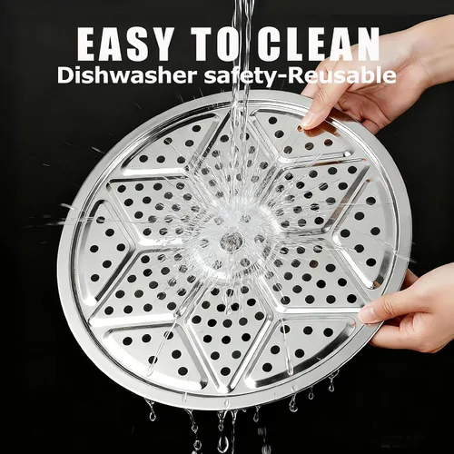 Vista 5 de Paquete de 3 estantes para latas a presión, suministros de enlatado de 11 pulgadas, estante de vapor de acero inoxidable prémium para latas de baño