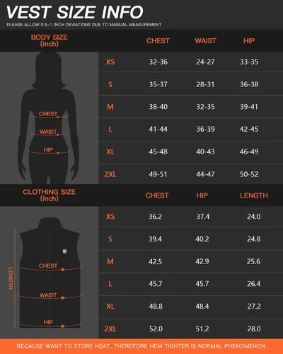 Vista 6 de Norwell Chaleco térmico ligero para mujer con capucha extraíble (paquete de batería)