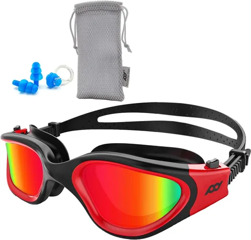 Vista 7 de POLARS DESIGN Gafas de natación, gafas de natación polarizadas antivaho para adultos, hombres y mujeres