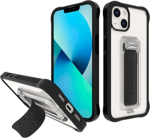 Vista 14 de Scooch Wingman - Funda con soporte de patas para iPhone 11 [Protección contra caídas de 10 pies] [Soporte de dos vías] Cubierta protectora, funciona