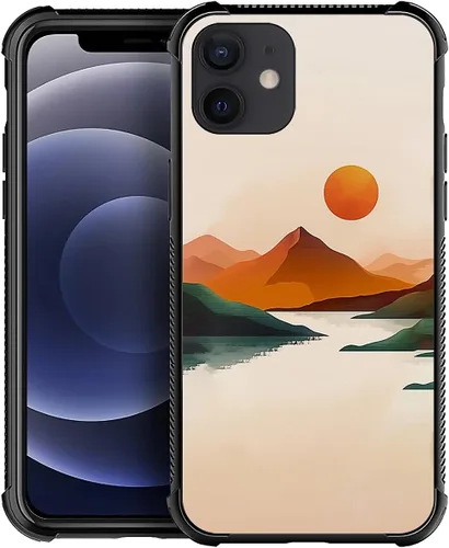 Vista 271 de Funda compatible con iPhone 8 Plus, diseño de oso de bosque otoñal, a prueba de golpes, antiarañazos, carcasa trasera de policarbonato duro
