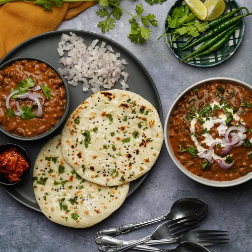 Vista 5 de Ashoka Comidas indias listas para comer desde 1930, 100% vegetariano Dal Makhani, comida india totalmente natural cocinada tradicionalmente, a base