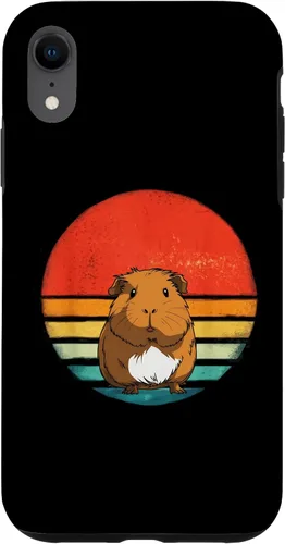 Vista 8 de iPhone 14 Guinea Pig Retro Pet Animal Lover Vintage Guinea Pigs Case