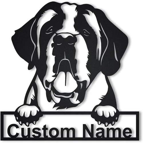 Vista 50 de zouwii Letrero de metal personalizado para perro Airedale Terrier Letrero de metal personalizado Airedale Terrier Airedale Terrier divertido