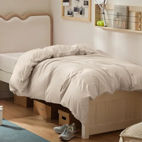 Vista 57 de Bedsure Funda de edredón tamaño individual/individual XL, juego de ropa de cama suave de doble cepillado para niños y adultos, cierre de cremallera