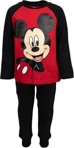 Vista 2 de Disney Mickey Mouse - Camiseta y pantalones de forro polar para bebés y niños pequeños