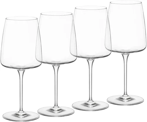 Vista 20 de Bormioli Rocco Planeo - Juego de 4 copas de vino espumoso y champán de 8.75 onzas