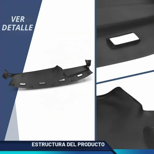 Vista 5 de PIT66 TPE Funda para salpicadero, Panel de tablero, Compatible con camioneta Dodge Ram 1500, 2500, 3500, 1994-1997, Marrón Flexible brown TPE Ram