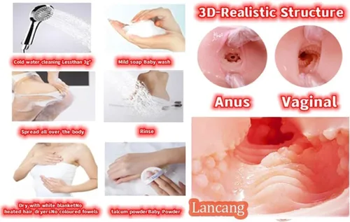 Vista 6 de Muñeca sexual de silicona de tamaño real de 5.34 pies, torso masturbador masculino, muñecas de amor de tamaño completo, juguete sexual para adultos