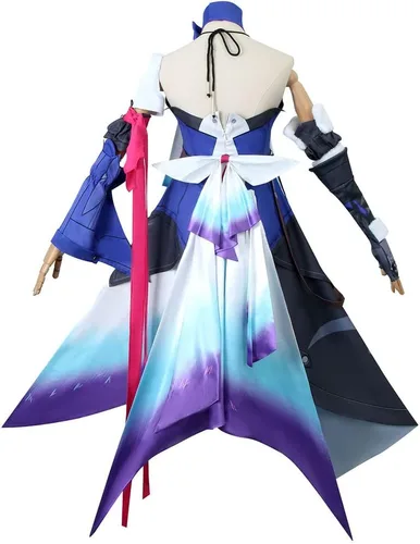 Vista 3 de Smehei Seele - Disfraz de Seele, disfraz de cosplay, uniforme completo, juego de rol, Halloween