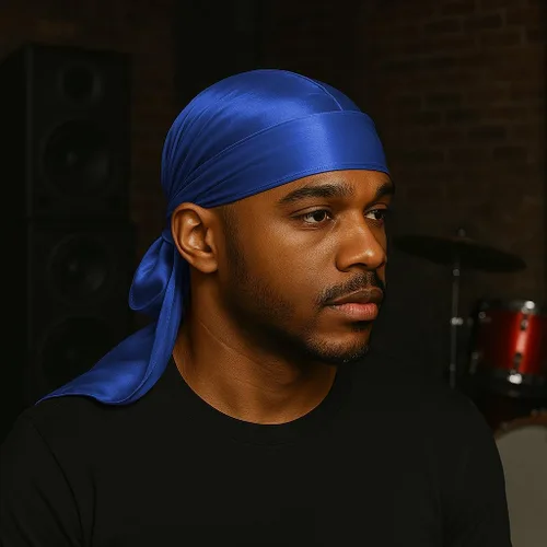 Vista 27 de Premium Durag Pack for Men, Silky Doo Rag for 360 540 720 Waves