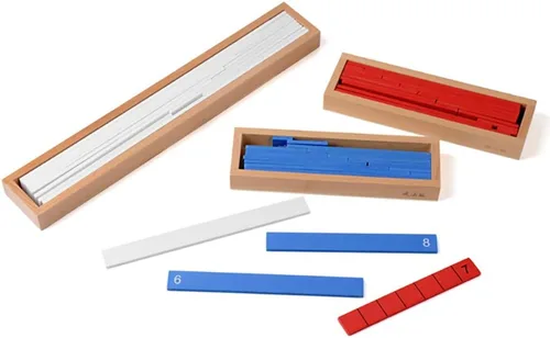Vista 6 de Kghios Tabla Montessori de suma y resta de material de juguetes de matemáticas Montessori para niños pequeños, tabla de suma y resta