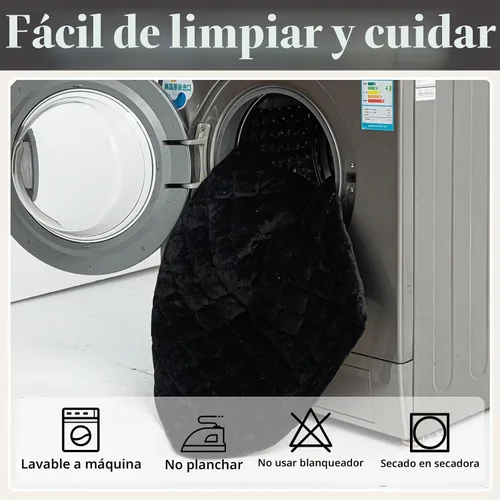 Vista 6 de Funda de terciopelo para sofá, funda de sofá modular de felpa, lavable, funda antideslizante para reposabrazos y respaldo, fundas protectoras