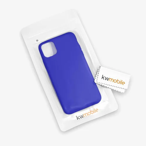 Vista 7 de kwmobile - Carcasa de silicona de poliuretano termoplástico (TPU) compatible con Apple iPhone 11 Pro Max, funda protectora suave y flexible de hule